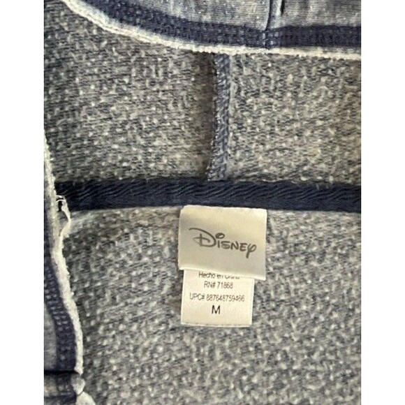 Disney Lilo and Stitch Sweatshirt Women’s Long Sleeve Blue Hoodie Medium - Picture 9 of 13